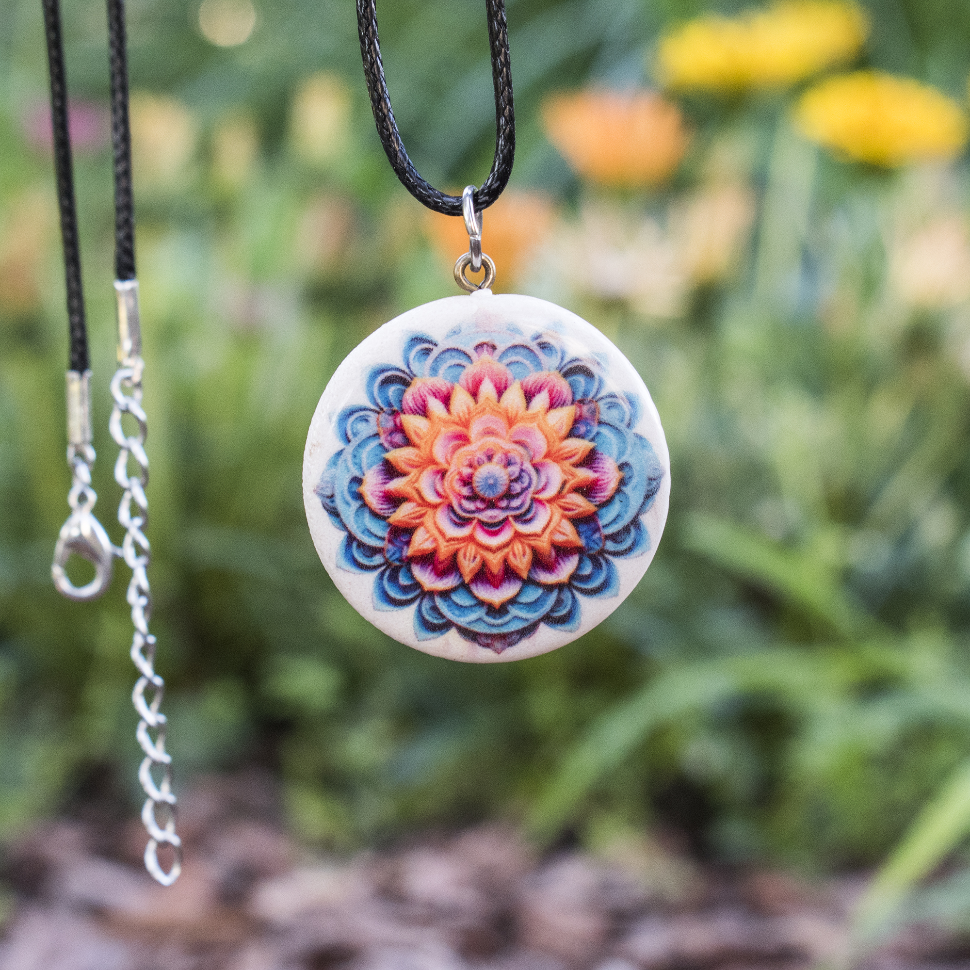Keramik-Mandala-Kette